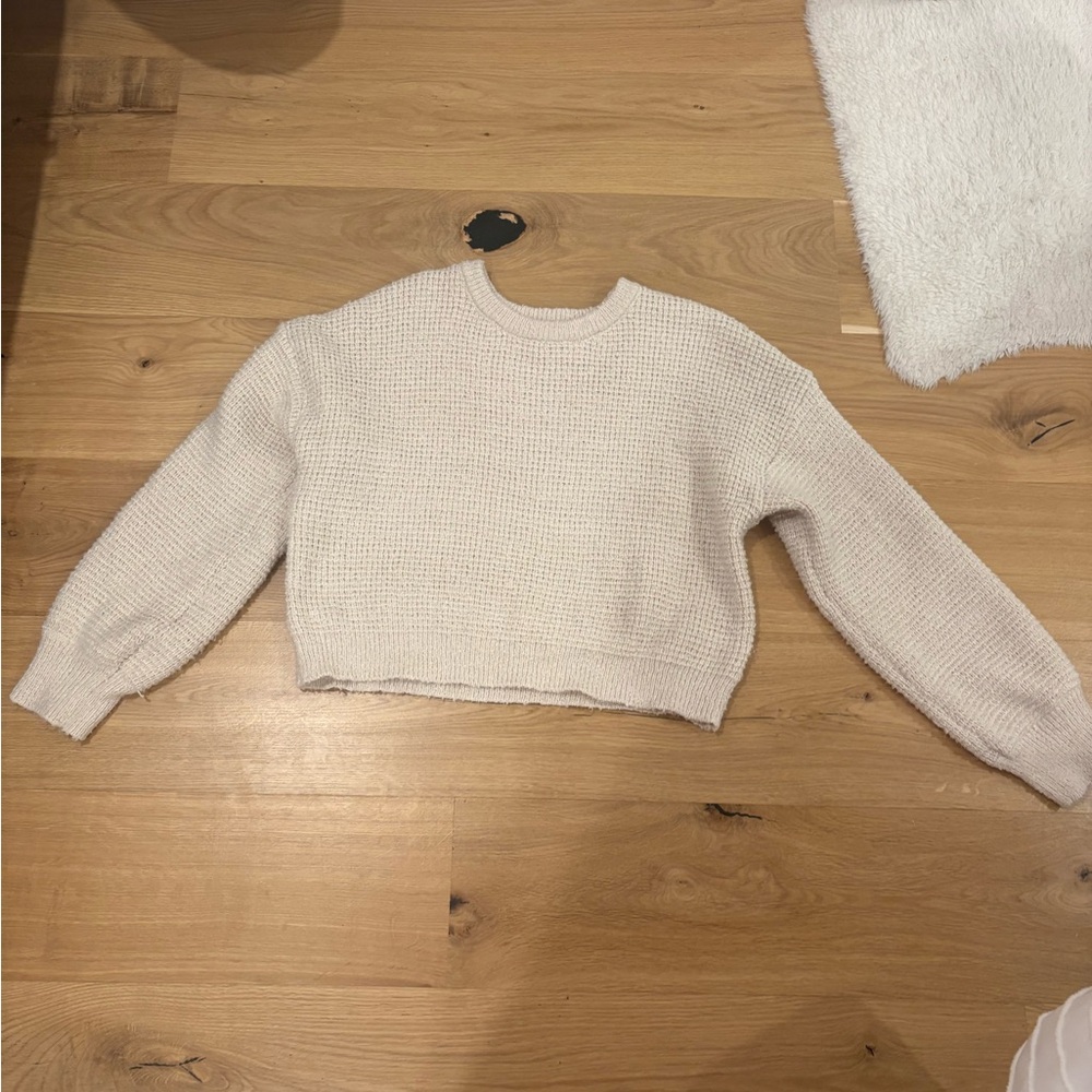 pacsun Women's Cream Sweater large